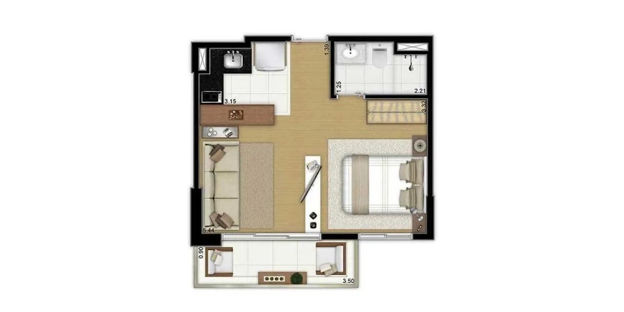 Estudio No Add Nova Berrini São Paulo 0*,  Brasil
